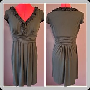 Black cocktail dress